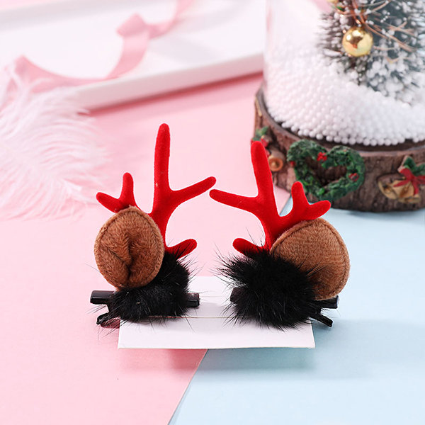 Antlers Hair Clips - 8 Patterns - For Christmas Parties - ApolloBox