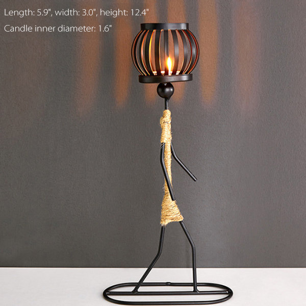 Creative Wrought Iron Candlesticks - ApolloBox