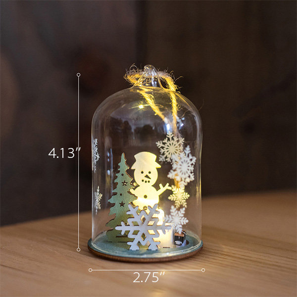 Decorative Glass Christmas Ornament - ApolloBox