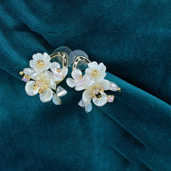 White Flower Studs image