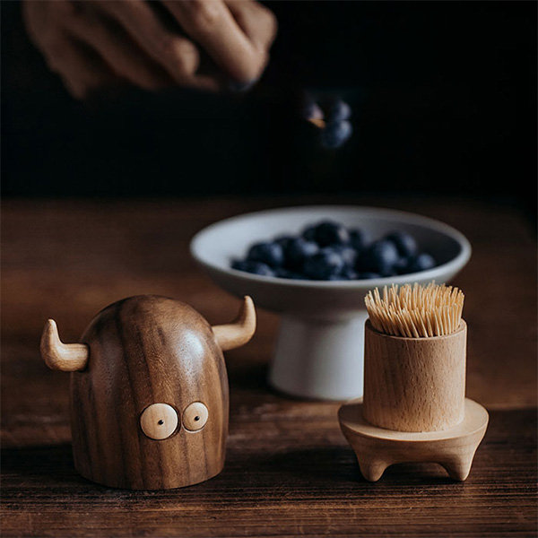 Wooden Toothpick Holder - Wooden Concepts