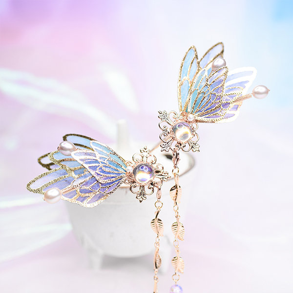 Download Delicate Butterfly Tassel Jewelry Apollobox
