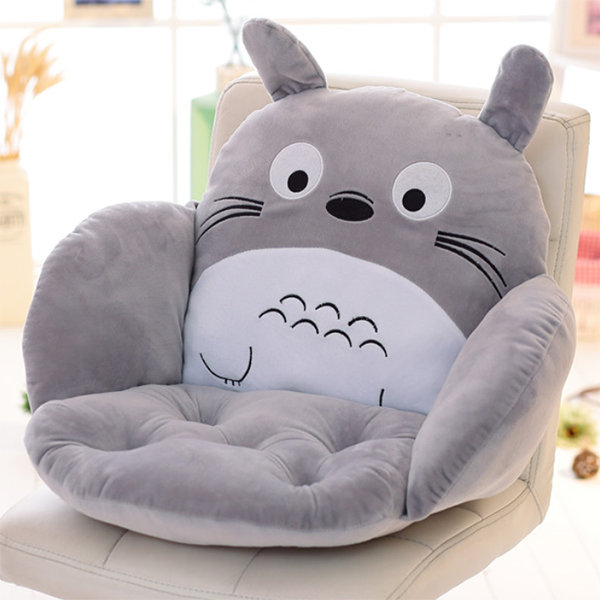 Cute Plush Toy Stuffed Cartoon Funny Pillow Toy Soft Throw Pillow Funny Arm Support Armchair Seat Cushion for Prank Novelty Gag Gift L 