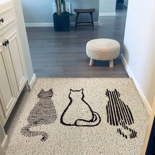 Sleeping Cat Floor Mat from Apollo Box