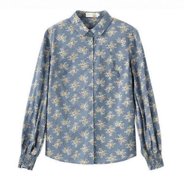 Printed Long-Sleeved Shirt - ApolloBox