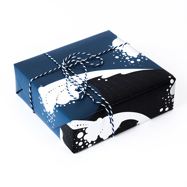 Waves Wrapping Paper ApolloBox