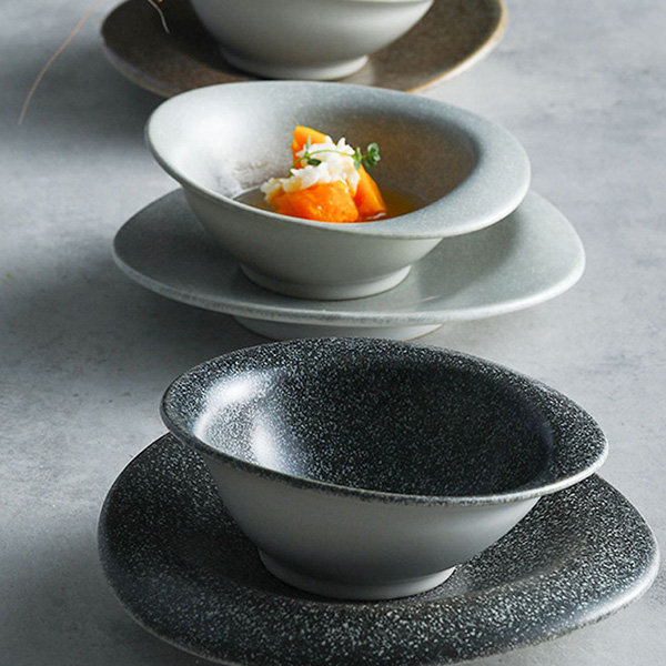 Contemporary Shaped Ceramic Plate