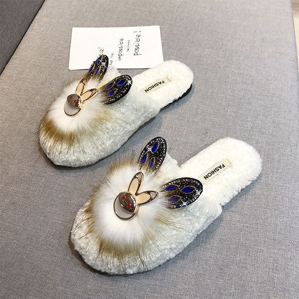 Women's Rabbit Slippers - ApolloBox