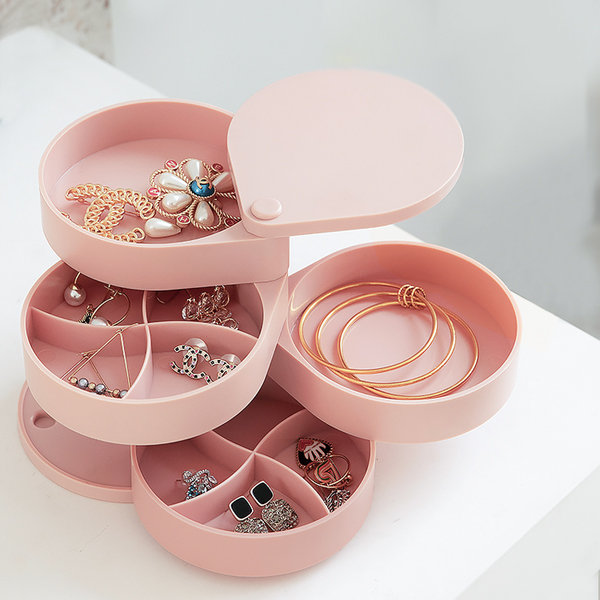 Rotating Jewelry Storage Box - ApolloBox