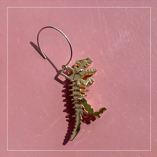 Dinosaur Skellie Earrings - ApolloBox