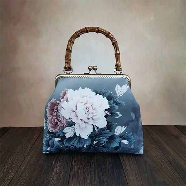 Butterfly and Flower Embroidered Bag - ApolloBox