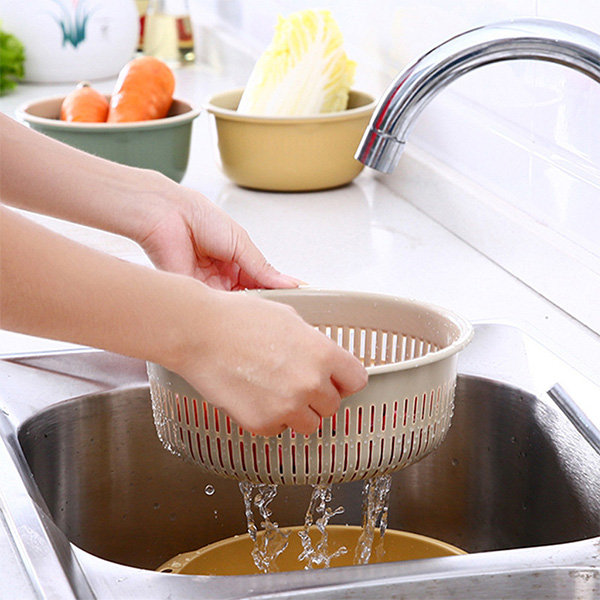 Double Sink Basket  The Container Store