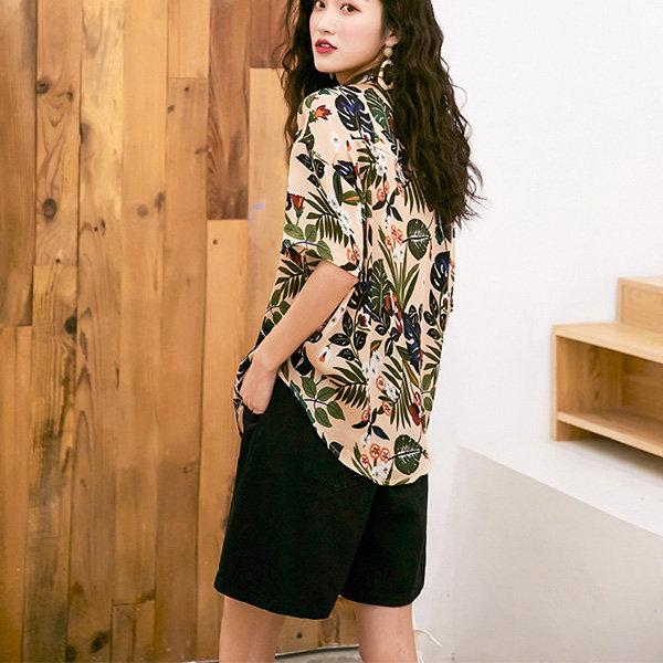 Casual Floral Shirt - ApolloBox