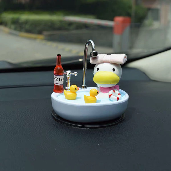 Bathtub Duck Car Decoration - Apollobox