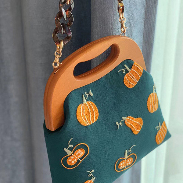 shein pumpkin bag