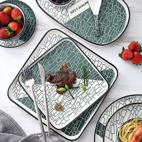 Zibo Modern Int'l Co.,Ltd. - Product Center - Glass Bowls & Plates