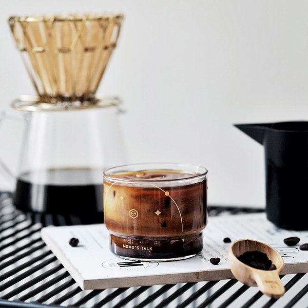 Iridescent Glass Cup Crystal Glass Water Cup Iced Coffee - Temu