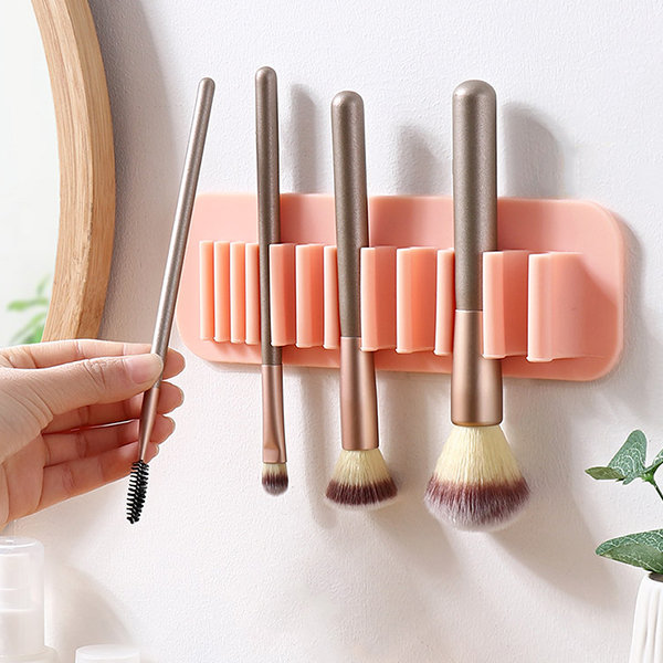 Silicone Makeup Brush Cleaner And Storage Rack - Inspire Uplift