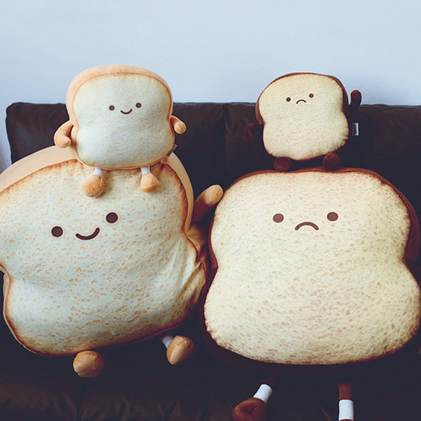 toast bread plush