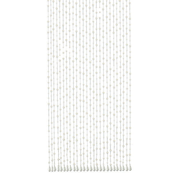 Snow and Crystal Pearl Curtain from Apollo Box