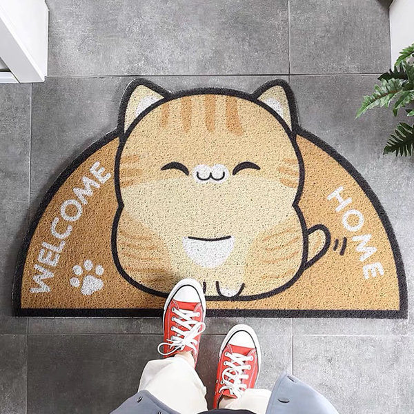 Cat Meow Welcome Mat – iCustomLabel