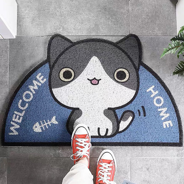 Cat Meow Welcome Mat – iCustomLabel