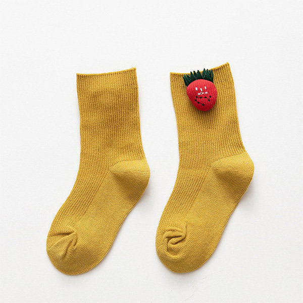 Milsil Cute Socks - Cotton Crew Socks and Striped Sock for Women and  Girl(yellow/one size), Yellow, One Size