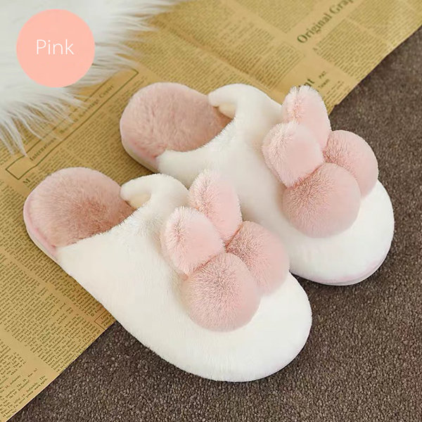 Cotton Bunny Slippers - ApolloBox