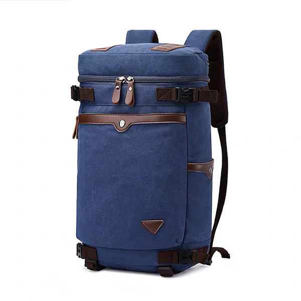Vintage Canvas Backpack - Black - Blue - 5 Colors - ApolloBox