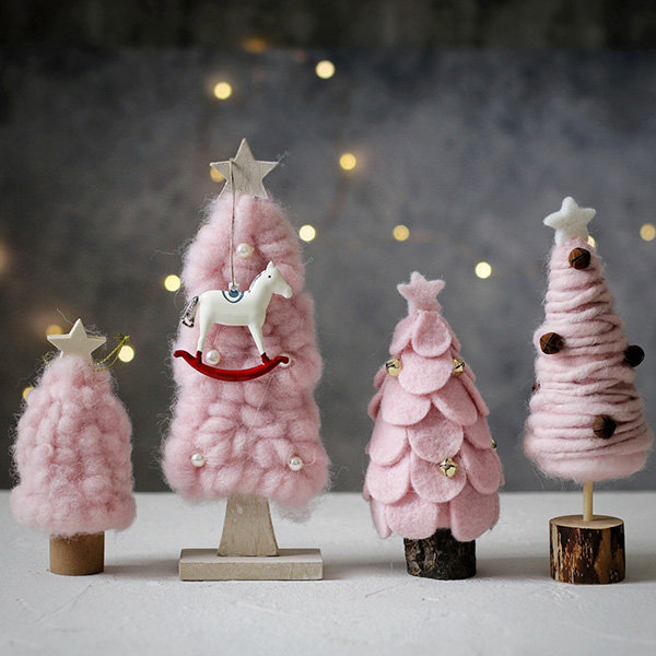 Homemade Felt Christmas Tree Ornaments - ApolloBox