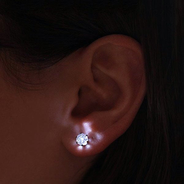 Night Ice Crystal LED Earrings（single 