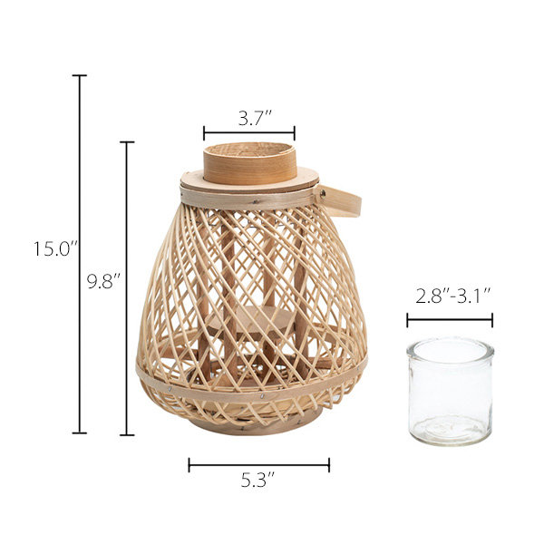 Tea Cup Storage Basket - Bamboo from Apollo Box