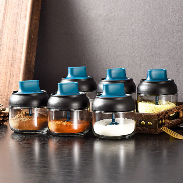 Modern Seasoning Jar Set from Apollo Box