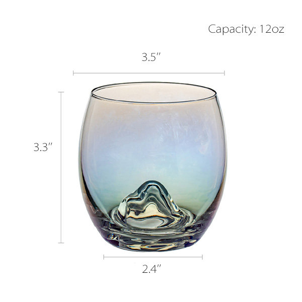 Thick Glass Drinking Cup from Apollo Box