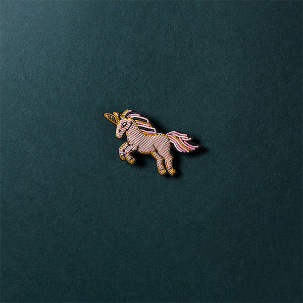 Fairy Tale Unicorn Metal Brooch Pins - Funny Unicorns Store