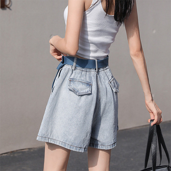 Summer Style Denim Shorts - ApolloBox