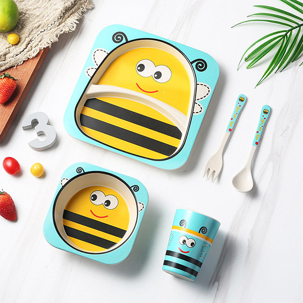 Set pappa bimbo in fibra di bamboo Bamboo Kids