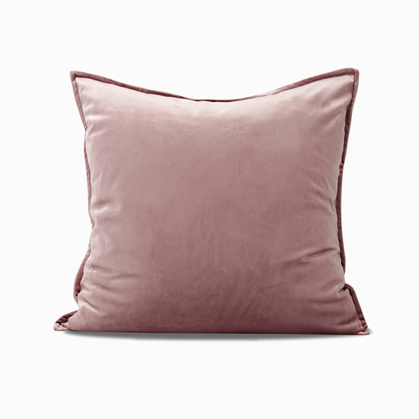 Soft Throw Pillow Cover - Velvet - Red - Pink - ApolloBox