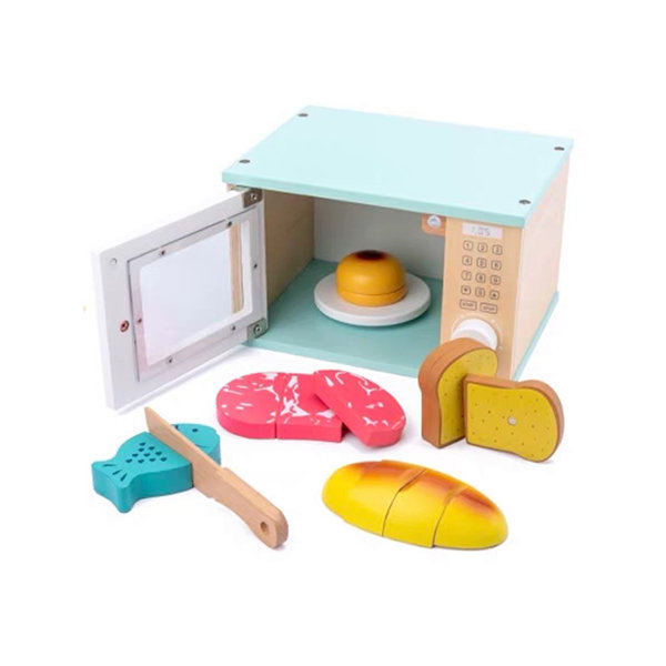 Buy Animal Design Toy Wooden Kitchen Utensils - 6 Pieces Online