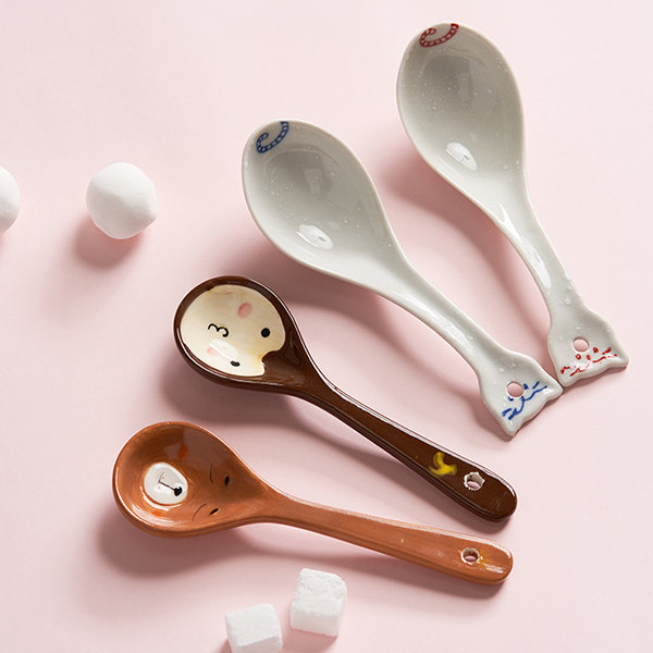  Cat Shaped Ceramic Measuring Spoons - Gift for Any Cat