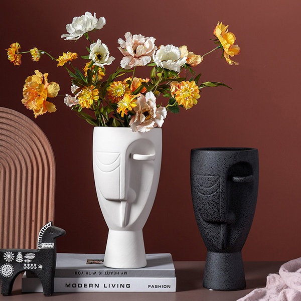 Modern Face Vases