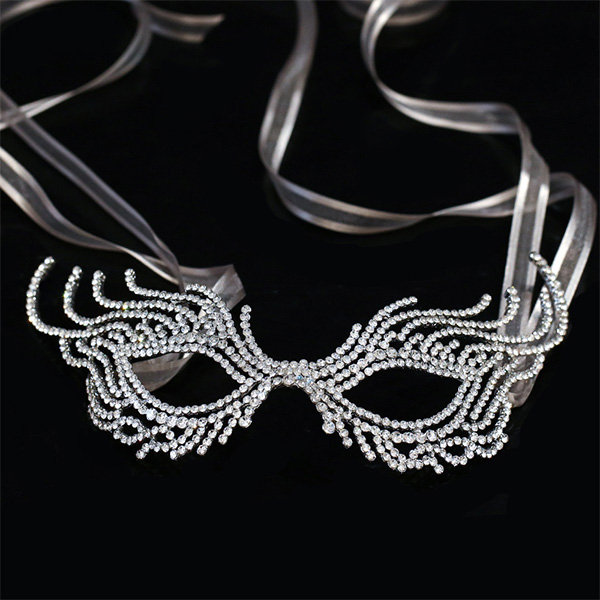 Elegant Masquerade Mask - Blended Fabric - Beautifully Made - Romantic from  Apollo Box