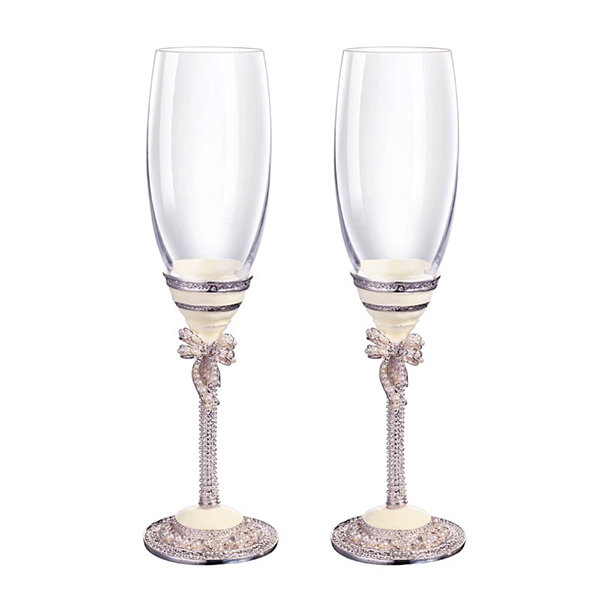 Enamel Champagne Glass - ApolloBox