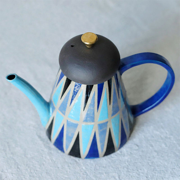 Handmade Teapot in #187 Blue – mogutable