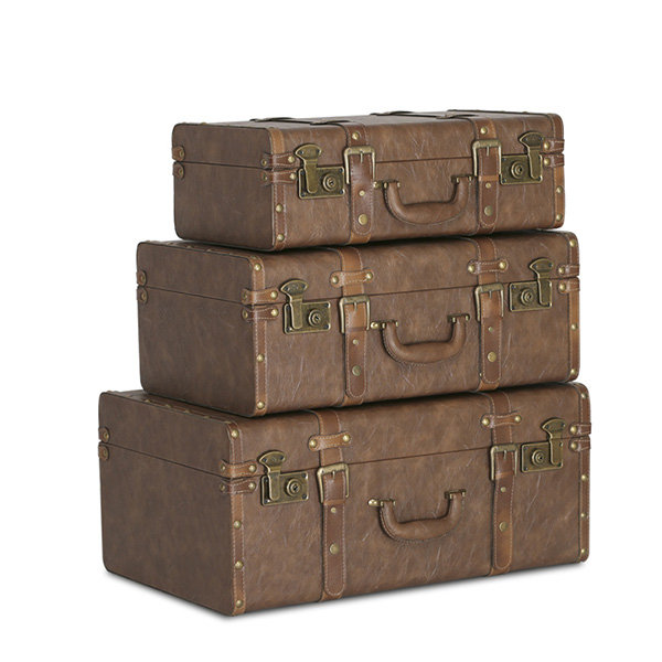 Vintage French Inspired Suitcase - ApolloBox