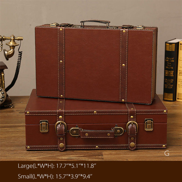 vintage inspired suitcase