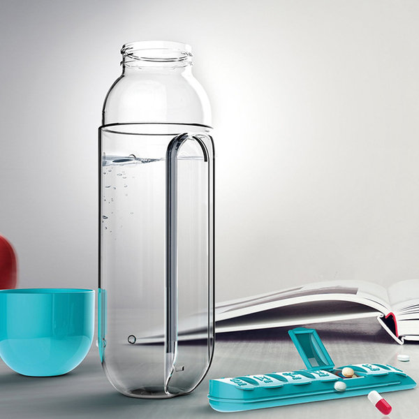 Creative Round Water Bottle - ApolloBox