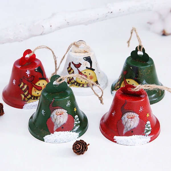 Santa Butt Bell Ornament 2022 Funny Christmas Miniature Christmas  Decorations