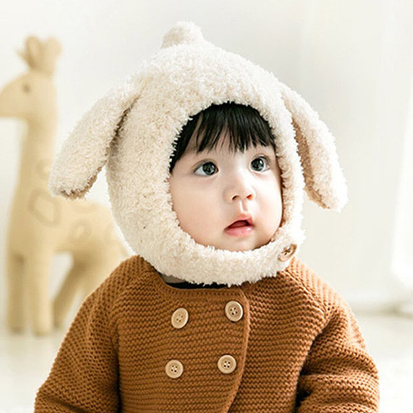 Pudcoco Mom Kids Cute Rabbit Ears Hat
