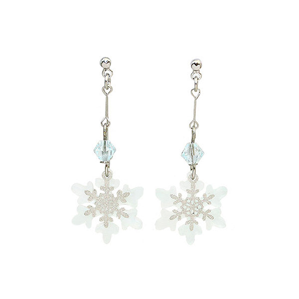 Snowflake Crystallike Earrings - ApolloBox